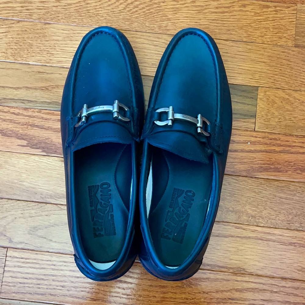 9.5 Men’s Salvatore Ferragamo loafers - Blue